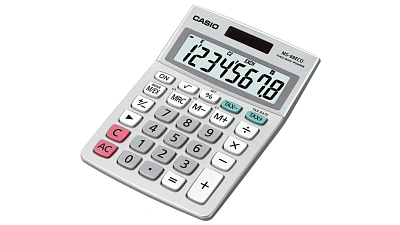 Калькулятор настольный CASIO MS-88ECO-W-EP (MS-88ECO-W-EP)