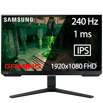 Монитор 25" Samsung Gaming Odyssey G4 LS25BG400EIXCI (LS25BG400EIXCI)