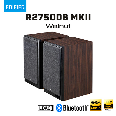 Акустическая система Bluetooth Edifier R2750DB MKII Walnut (R2750DB MKII Walnut)