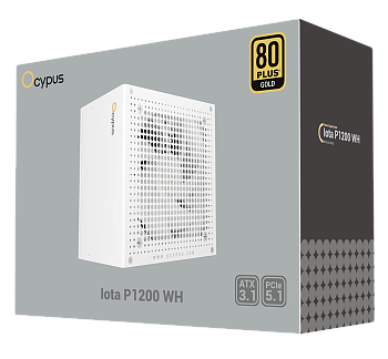 Блок питания Ocypus Iota P1200 WH 1200W Full Modular, 80+ GOLD, Белый (Iota-P1200-G1FFWH025X-EU)