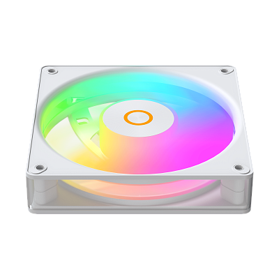 Вентилятор для корпуса Ocypus Gamma F12 Elite WH ARGB REVERSE BLADE, Белый (Gamma-F12-WH1AM01E-GL)