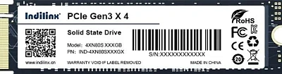 Твердотельный накопитель SSD Indilinx IND-4XN80S512GX, 512GB, M.2 (IND-4XN80S512GX)