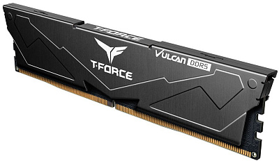Оперативная память Team Group (T-FORCE) VULCAN DDR5 32GB Kit (2x16GB) 6400MHz, Black (FLBD532G6400HC40BDC01)