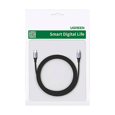 Кабель USB C - USB C, 480Mbps, 5A, QC4.0/PD3.1, 240W, 2m, US535 (90440)