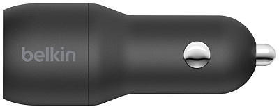 Зарядное устройство Belkin Car Charger 24W черный (CCB001btBK)