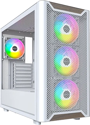 Корпус Montech XR Wood, Белый (XR Wood (W))