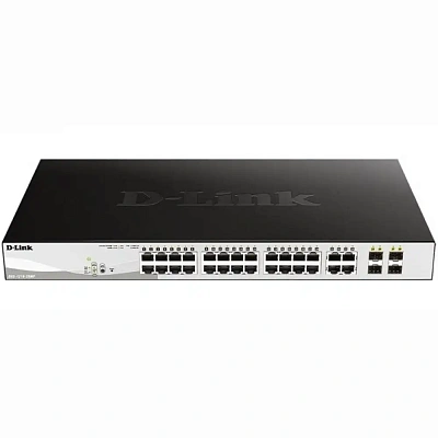 Коммутатор D-Link DGS-1210-28MP (DGS-1210-28MP/F3A)