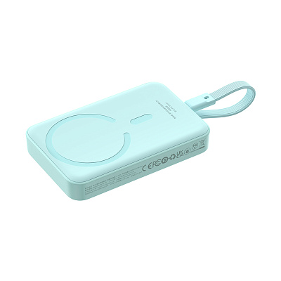 Портативный внешний аккумулятор Baseus Magnetic Mini, 10000mAh 30W - Blue (P1002210B333-00)