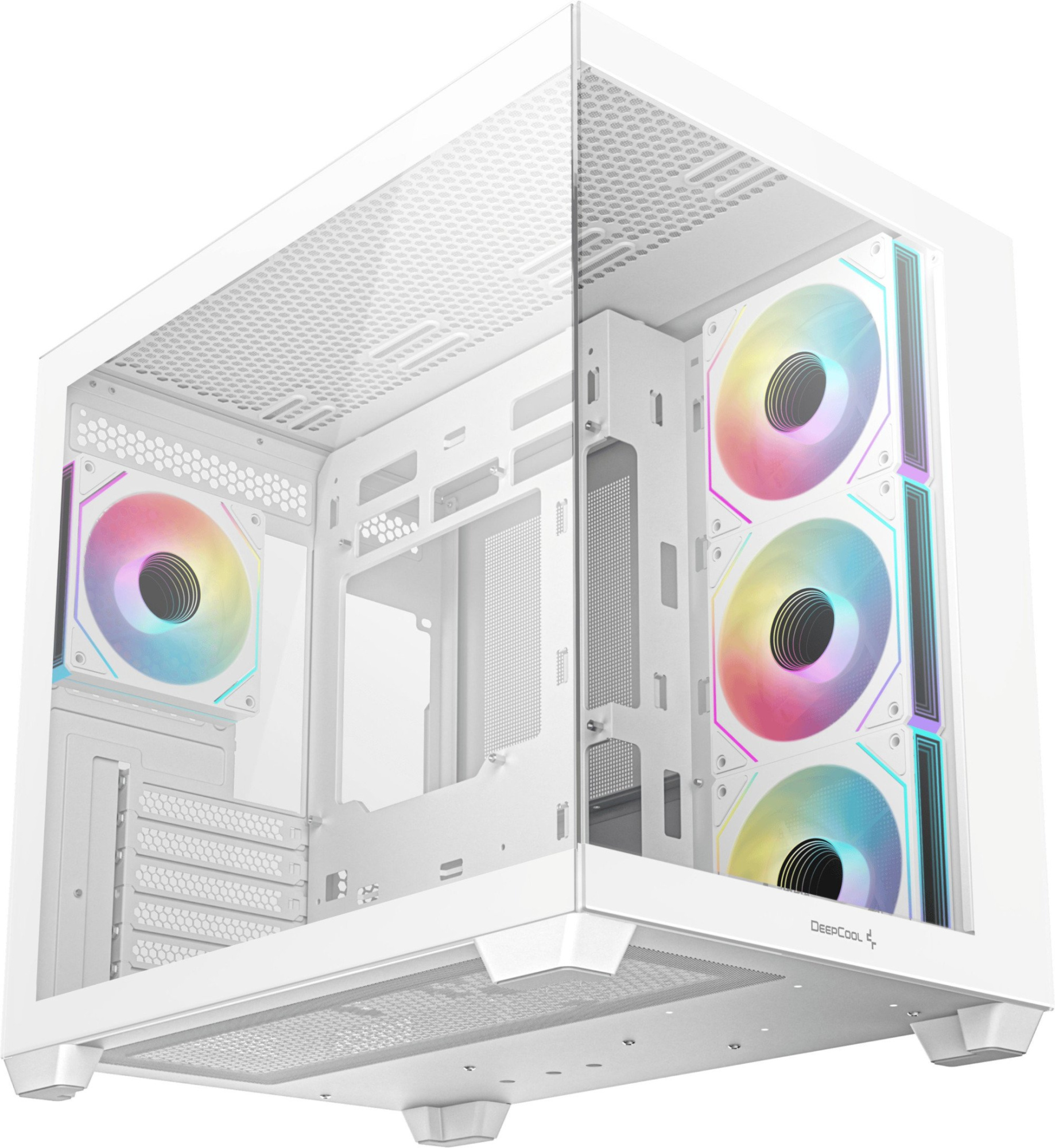Компьютерный корпус Deepcool CG530 4F WH (R-CG530-WHADA4-G-1)
