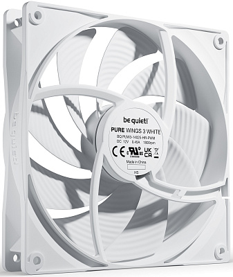 Вентилятор для компьютерного корпуса Bequiet! Pure Wings 3 140mm PWM high-speed White (BL113)