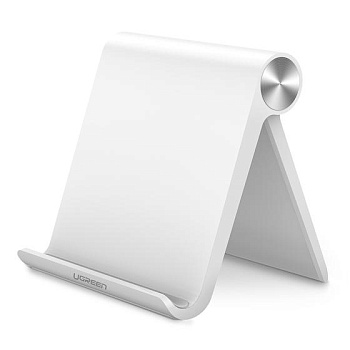 Подставка-держатель для телефона UGREEN LP115 Multi-Angle Adjustable Portable Stand for iPad (White), 30485 (30485)