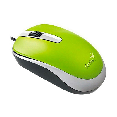 Компьютерная мышь Genius DX-120 Green (DX-120, USB Green)