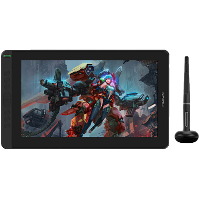 Графический монитор Huion Kamvas 13, 11.5"x6.5", беcпроводное перо, подставка (GS1331)