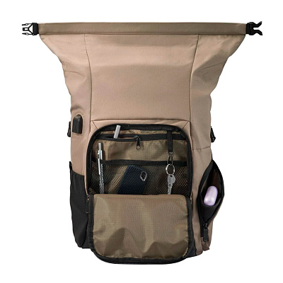 Рюкзак для ноутбука Hama Terra, 00217238, up to 15.6", Natur (00217238)