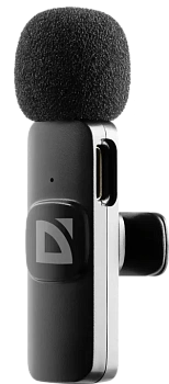 Микрофон петличный Defender Talky-137 wrls черный (64137)