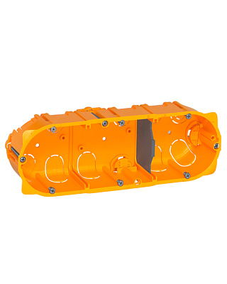 Legrand 080043 Batibox Кор.сух.пер.3п гл.40мм (080043)