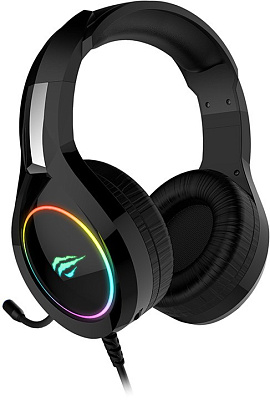 Наушники проводные Havit HV-H2232d, Black (2.0301200390001E+14)