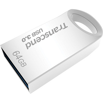 USB флеш-накопитель Transcend  TS64GJF710S, USB Flash Drive 64GB ''Silver'' USB3.0 (TS64GJF710S)