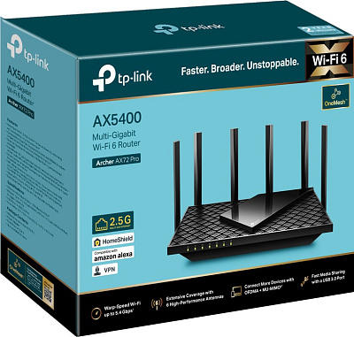 Маршрутизатор беспроводной Tp-Link Archer AX72 Pro (Archer AX72 Pro)