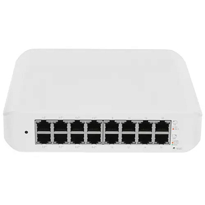 Коммутатор Ubiquiti UniFi Desktop 16Port Gigabit Switch with PoE (USW-Lite-16-POE)