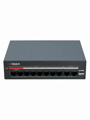 Коммутатор HiWatch DS-S0110-MP PoE (DS-S0110-MP)