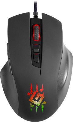Мышь игровая Defender Wolverine GM-700L черная (52700)