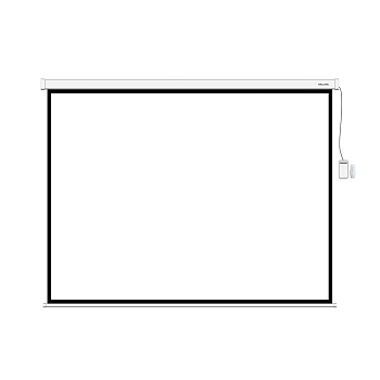 Экран моторизированный (с пультом Д/У) Deluxe DLS-ERC203xW (80"х80"), Ø - 113", 1:1 (DLS-ERC203xW)