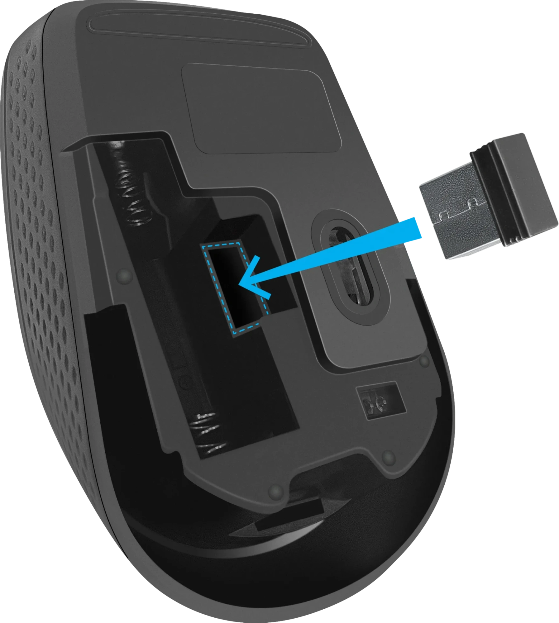 Мышь беспроводная Defender Tiana MB-055 черный (52055)