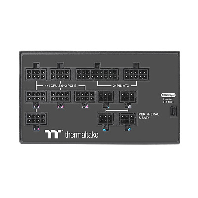Блок питания Thermaltake Toughpower PF1 ARGB 1050W (Platinum) (PS-TPD-1050F3FAPE-1)
