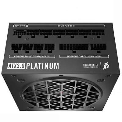  Блок питания ATX 1000 W 1Stplayer NGDP1000, Black (HA-1000BA3-BK)