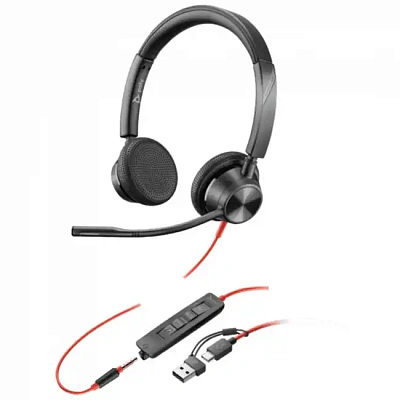 Наушники Poly Blackwire 3325 Stereo MS USB-C (8X222AA)