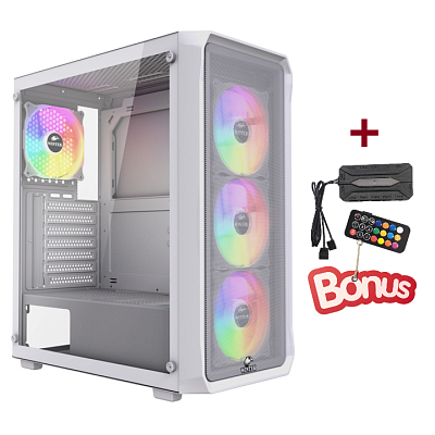 Корпус Wintek Tornado Pro, White (PS195-W-M)