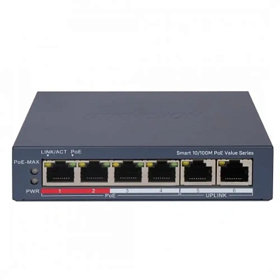 Коммутатор Hikvision DS-3E1106P-EI/M (DS-3E1106P-EI/M)