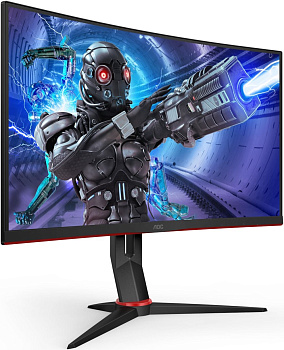 Изогнутый профессиональный игровой монитор AOC (C27G2ZE/BK)