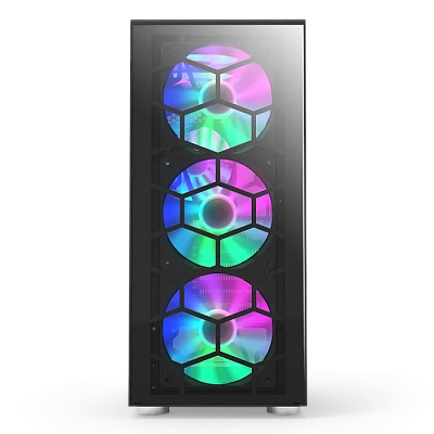 Корпус Montech X3 GLASS, Черный (X3 GLASS (B))