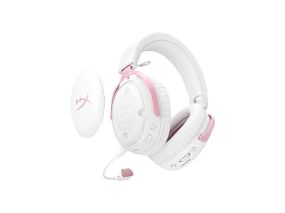 Гарнитура, HyperX Cloud III S Wireless, Бело-розовый (DG0R2AA)
