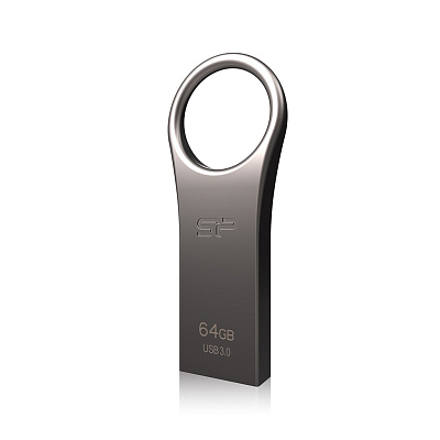Флэш-накопитель Silicon Power Jewel J80 128GB, Silver (SP128GBUF3J80V1T)