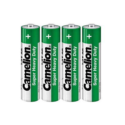 Батарейка CAMELION Super Heavy Duty R6P-SP4G 4 шт. в плёнке (R6P-SP4G)