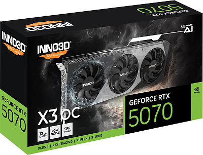 Видеокарта INNO3D GeForce RTX 5070 X3 OC (N50703-12D7X-195064L)