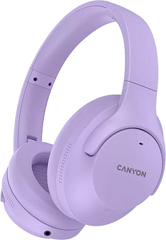 Наушники CANYON headset OnRiff 10 ANC Purple (CNS-CBTHS10PU)