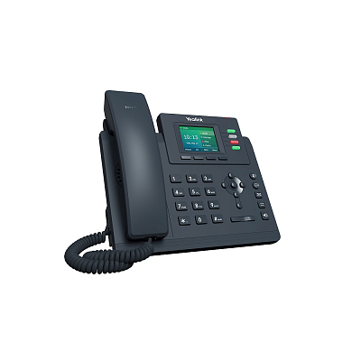Телефон VoIP Yealink SIP-T33G черный (SIP-T33G)