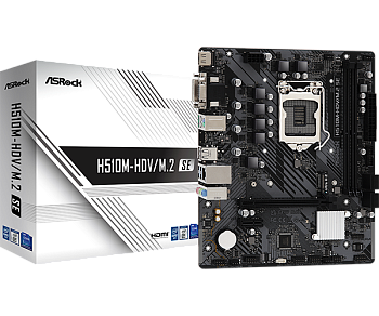 Материнская плата ASRock H510M-HDV/M.2 SE LGA1200 (H510M-HDV/M.2 SE)