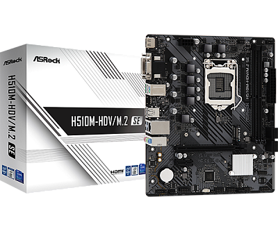 Материнская плата ASRock H510M-HDV/M.2 SE LGA1200 (H510M-HDV/M.2 SE)