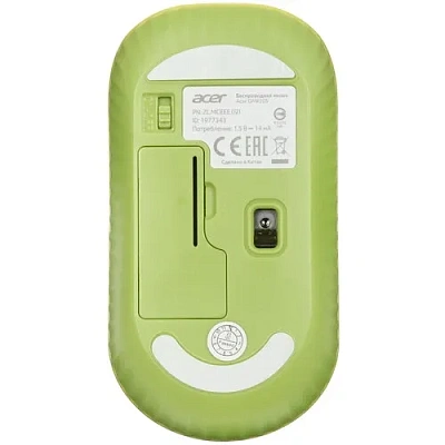 Мышь Acer OMR205 зеленый/желтый (ZL.MCEEE.02J)