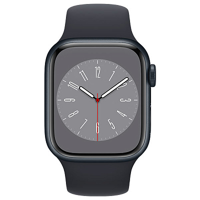 Смарт-часы Apple Watch Series 8, 41mm, 32GB ROM, Midnight (MNP53GK)