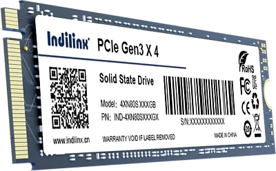 Твердотельный накопитель SSD Indilinx, 256Gb, M.2 2280, Gen3x4 (IND-4XN80S256GX)