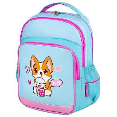 Рюкзак ЮНЛАНДИЯ Corgi, Turquoise-Pink (270679)