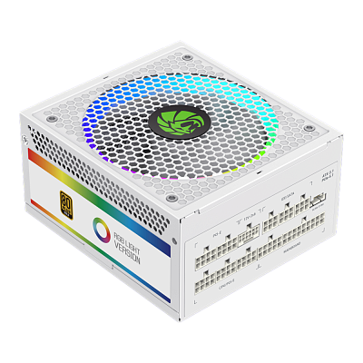 Блок питания Gamemax RGB-Smart 1050 PRO WH Gold (2109-1050B0055)