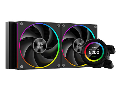 Жидкостная система охлаждения ID-Cooling SL240 Black (ID-CPU-SL240)