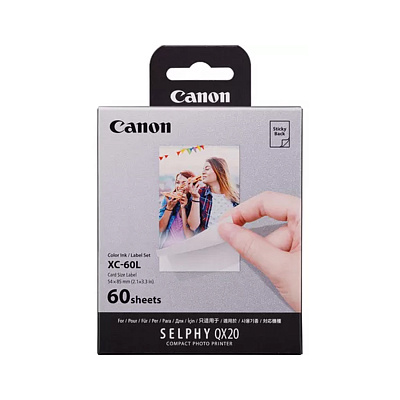 Картридж сублимационный Canon COLOUR INK/LABEL SET XC-60L (6756C001AA)